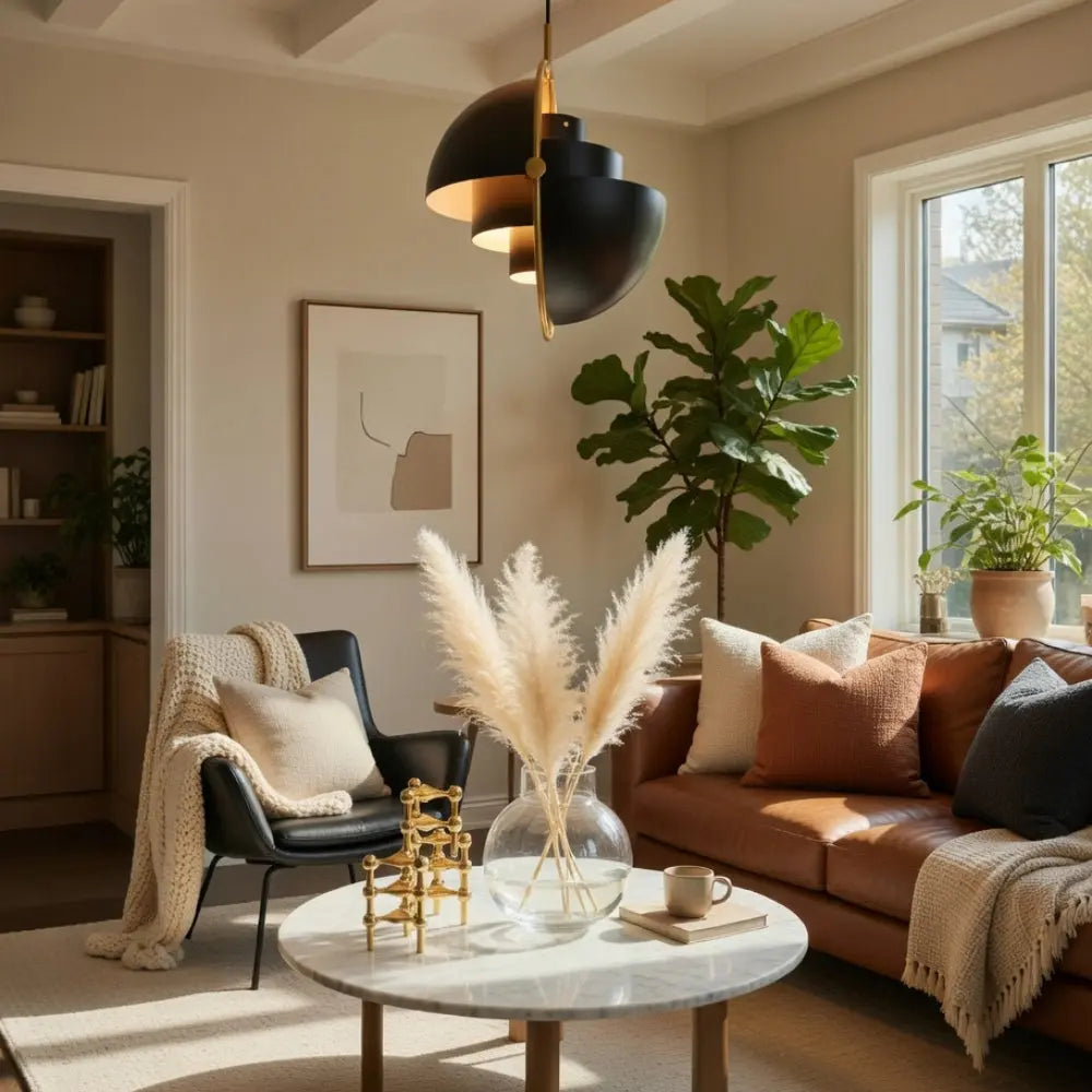 Lampes Suspensions - Dôme Pivotant Doré | Lunvex -  Suspension luminaire Delvanie