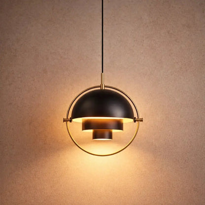 Lampes Suspensions - Dôme Pivotant Doré | Lunvex -  Suspension luminaire Delvanie