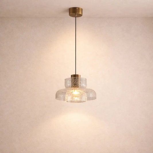 Lampes Suspensions - Verre Fissuré Lueur | Fissoryn -  |   Delvanie