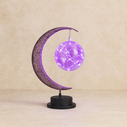 Lampes de Chevet - Lune de Verre Enchantée | Célyna -  |   Delvanie