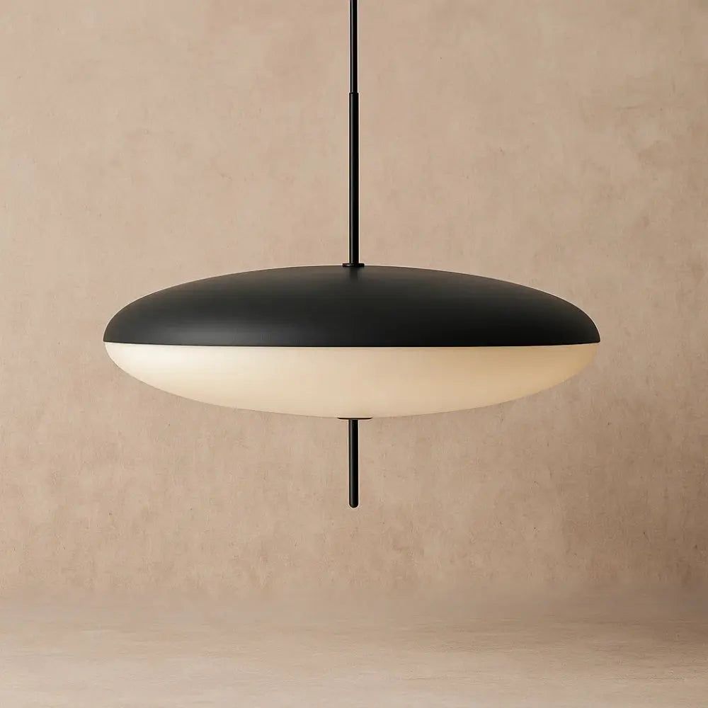 Luminaire suspension design - Halo Suspendu | Aerelis - Noir |   Delvanie