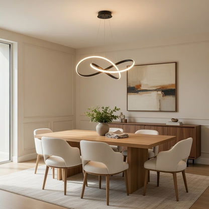Dining Room Light - Sculptural Ribbon | Elyse