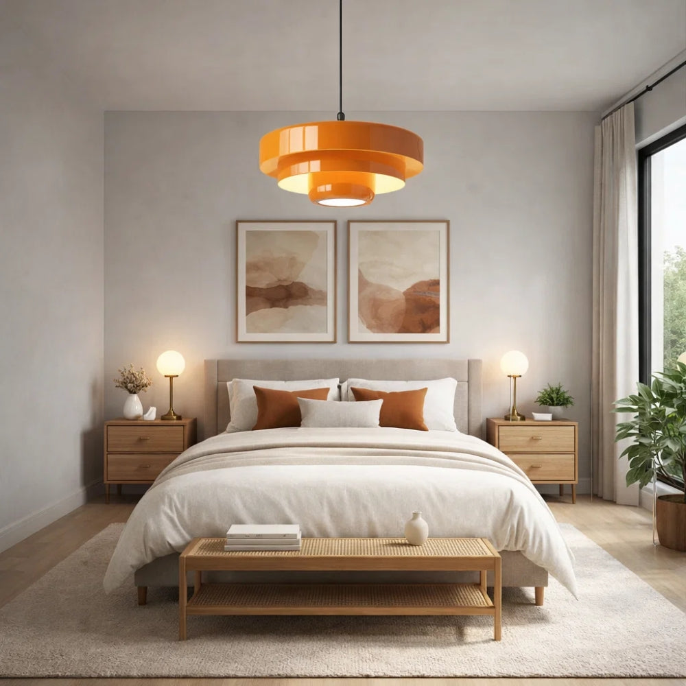 Luminaires Suspension - Couches Métal Vintage | Elvoria -  |   Delvanie