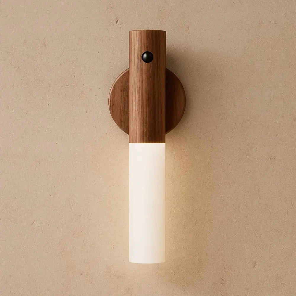 Lampe de Chevet Murale - Voyage Nocturne | Thalys - Noyer |   Delvanie