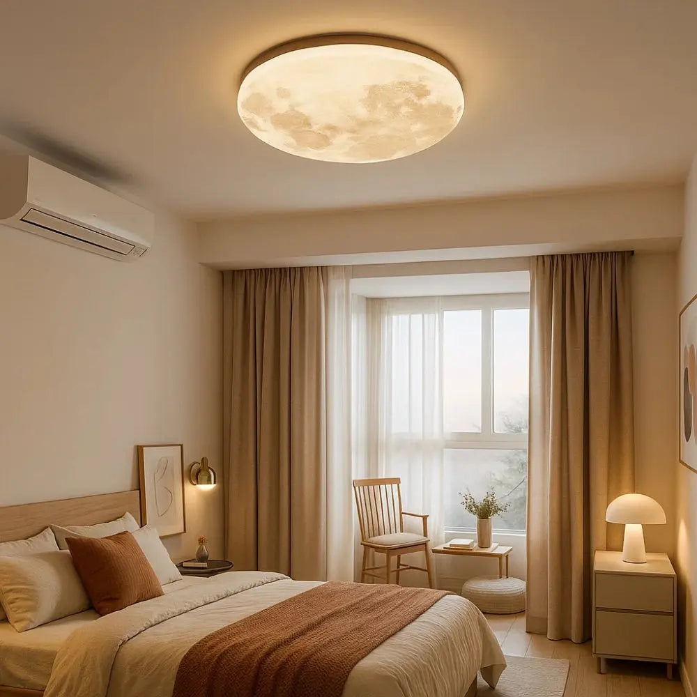 Plafonnier LED - Design Lunaire | Celestia -  |   Delvanie