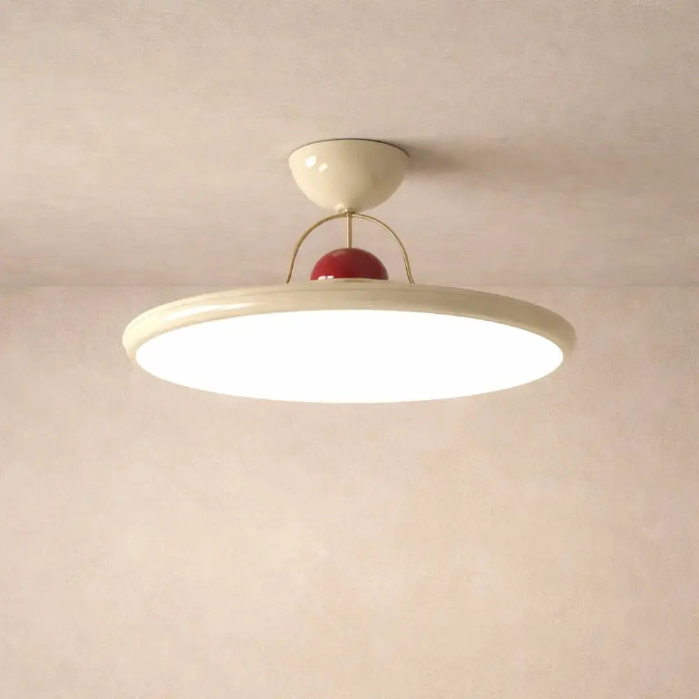Plafonnier LED pour Salon - Halo Contemporain Doux | Solynor -  |   Delvanie