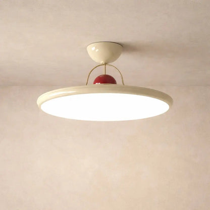 Plafonnier LED pour Salon - Halo Contemporain Doux | Solynor -  |   Delvanie