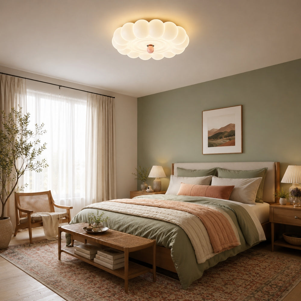 Plafonnier Chambre - Bulles Nuage Romantique | Allora