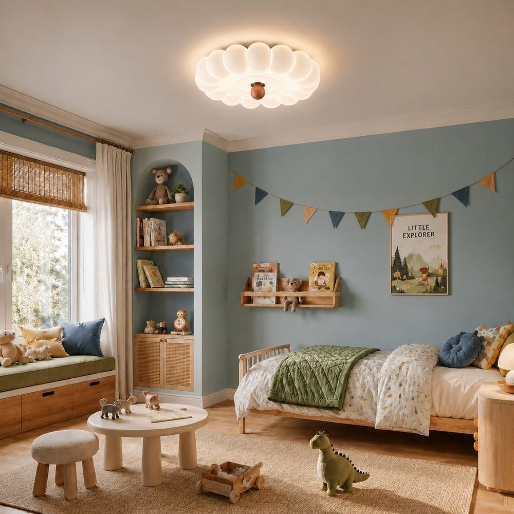 Plafonnier Chambre - Bulles Nuage Romantique | Allora