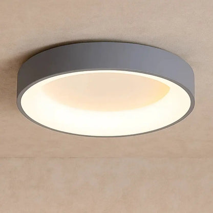 Luminaire Plafonnier - Design Épuré | Luminix - Gris / 60 cm |   Delvanie