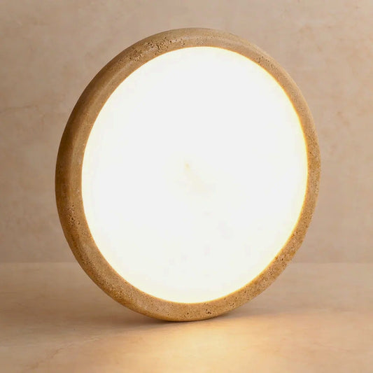 LED Ceiling Lights - Cream Circle Soft Cave | Karilyn