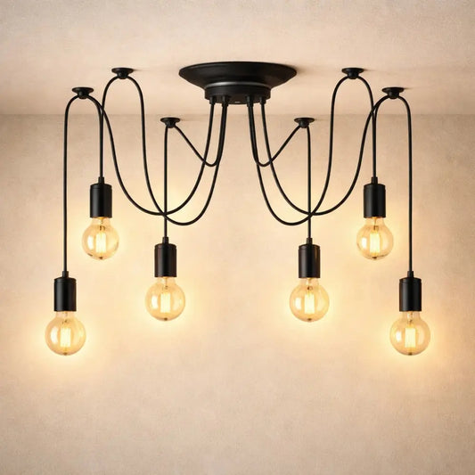 Suspension Luminaire Led - Éclat Atelier Vintage | Nocteria -  |   Delvanie