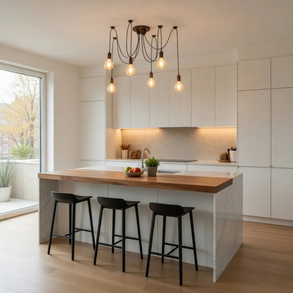 Suspension Luminaire Led - Éclat Atelier Vintage | Nocteria -  |   Delvanie