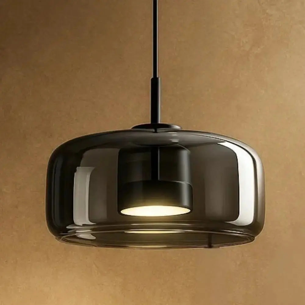 Suspension Luminaire Verre - Éclat Raffiné | Ombrelle -  |   Delvanie