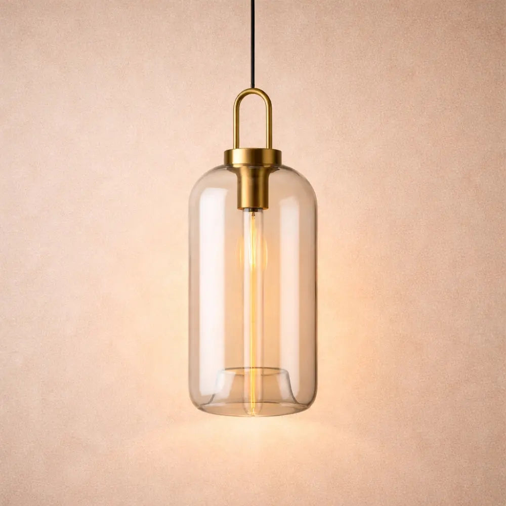 Suspension Luminaire Verre - Équilibre Moderne | Célia -  |   Delvanie