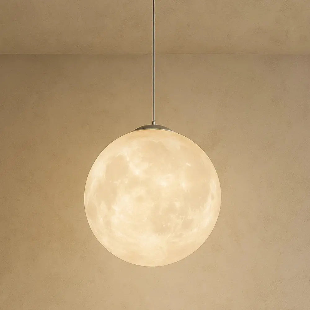 Suspension Luminaire Boule - Pleine Lune | Celestia - Ø 15cm |   Delvanie