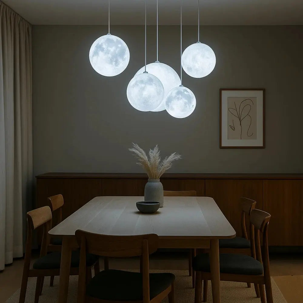 Suspension Luminaire Boule - Pleine Lune | Celestia -  |   Delvanie