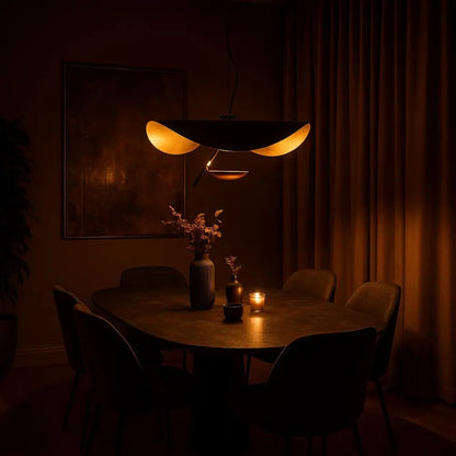 Luminaire Moderne Suspension - Ligne Polie Minimaliste | Claréon -  |   Delvanie