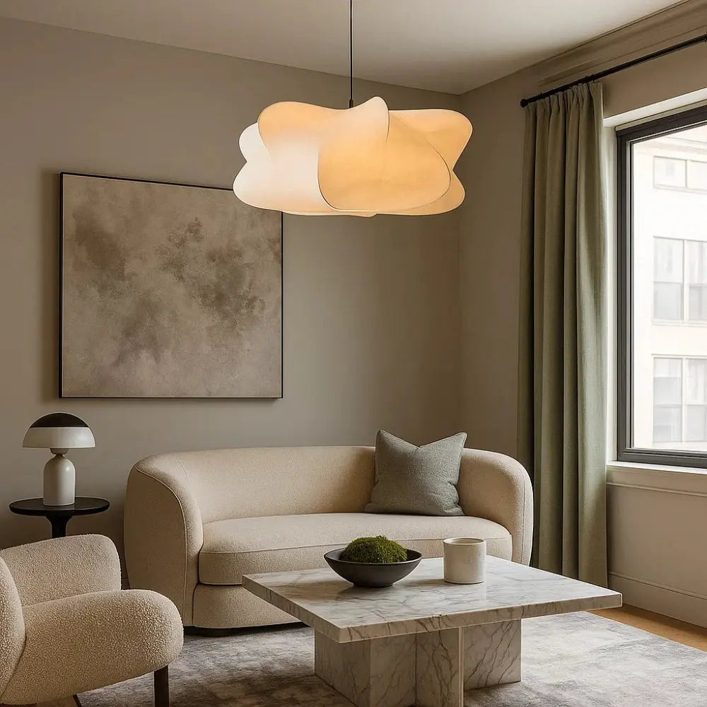 Luminaire Suspension Design - Lueur Éthérée | Lumora -  |   Delvanie