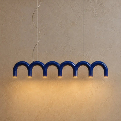 Suspensions LED - Arche Macaron Design | Obluria -  Suspension luminaire Delvanie