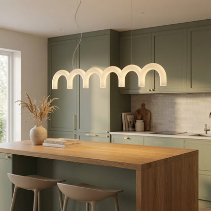 Suspensions LED - Arche Macaron Design | Obluria