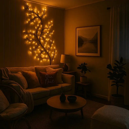 Guirlande Lumineuse - Feuille de Vigne | Illumination -  |   Delvanie