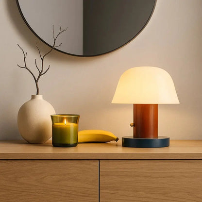 Lampe Champignon Design - Éclat Doux | Fungalis -  |   Delvanie