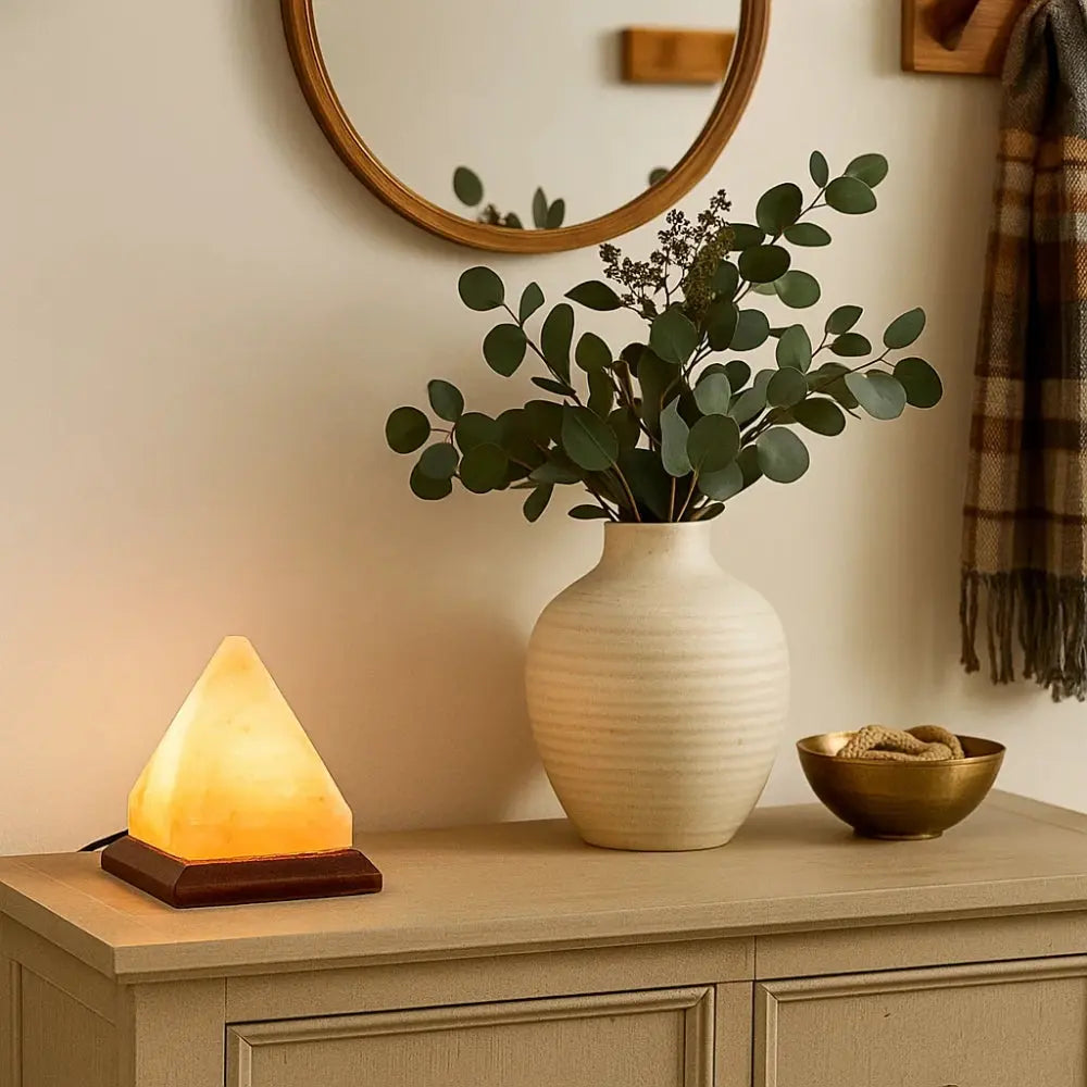 Lampe de Sel - Chaleur Naturelle | Harmelya -  |   Delvanie