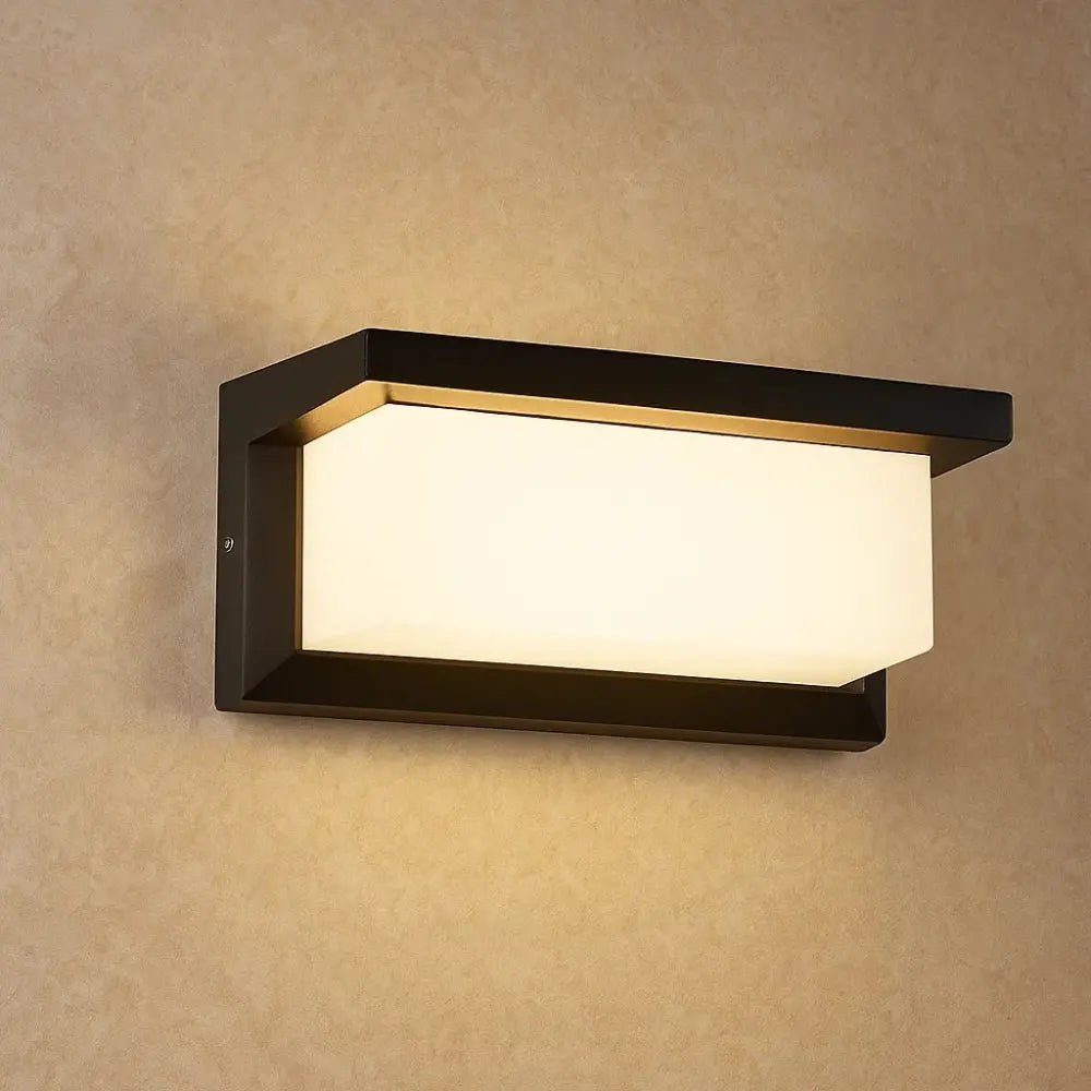 Applique Murale Exterieur Detecteur de Mouvement - | Elevation - B |   Delvanie